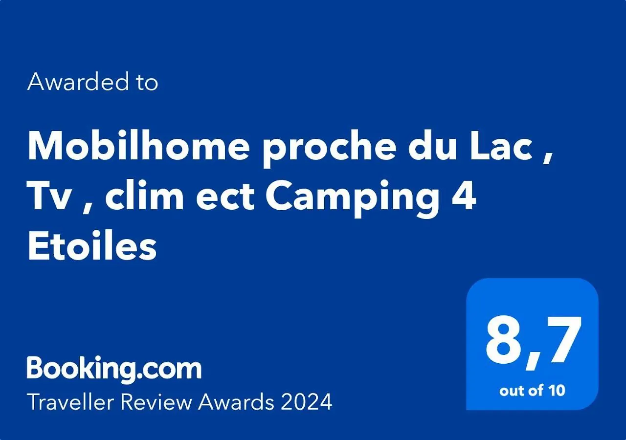 Mobilhome 228 Proche Du Lac , Tv , Clim Ect Camping 4 Etoiles La Roque-d'Antheron 0*,