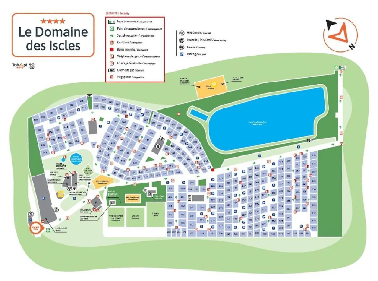 Mobilhome 228 Proche Du Lac , Tv , Clim Ect Camping 4 Etoiles La Roque-d'Antheron